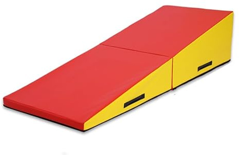 HYLMF Neigbare Gymnastikmatte, Gymnastikmatte für Gymnastik, Kampfsport, Cheerleading, Tanz, Yoga, Stretch-Training, Kinder, Erwachsene (Größe: 200 x 70 x 45/5 cm)
