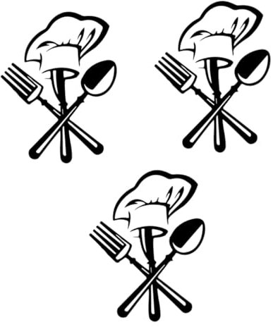 Hemobllo 3stücke Kreativer Pvc Wandaufkleber Für Zuhause Dekorative Wandtattoos Für Küche Schlafzimmer Abnehmbar Und Leicht Anzubringen Für Oberflächen Wände Und Möbel