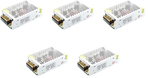ISTOVO 5X AC 110/220V 24VDC 3A 72W Potencia Alimentacion Transformador Por LED Flexible Tira Lampara