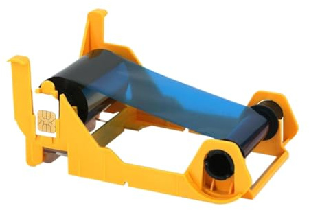 GNOVIATL Skrivarband kompatibelt 800011-140 YMCKO 100 bilder färgtryckband kompatibelt med ZXP serie 1 PVC-kortskrivare