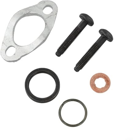 Yelvera Kit de montaje de arandela de abrazadera de inyector de metal 30650390 para vehículos Volvo D5 como XC90 S60 XC70 V70 S80 D5244T