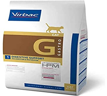 Virbac Veterinary HPM Vet Digestive Support Nourriture pour Chat 1,5 kg