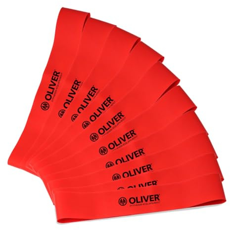 Oliver Rubber-O Fitnessband Latex 5 Widerstandsstufen für Reha