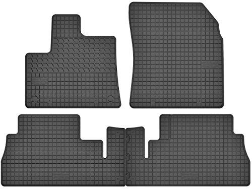 Gummimatten Gummi Fußmatten Satz für Citroen Berlingo III/Peugeot Rifter/Partner III/Opel Combo E/Toyota ProAce City Verso - Passgenau