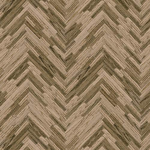 Papier peint imitation bois Papier peint effet bois Tapisserie imitation bois Papier peint intissé Beige / crème Marron 370512 | Papier peint livré à domicile