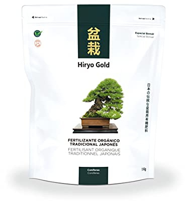 Abono para bonsai orgánico HIRYO-GOLD - Coníferas 350 gr