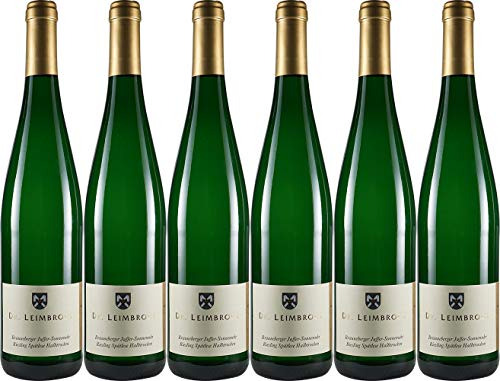 Dr. Leimbrock Brauneberger Juffer-Sonnenuhr Riesling Spätlese 2018 Halbtrocken (6 x 0.75 l)