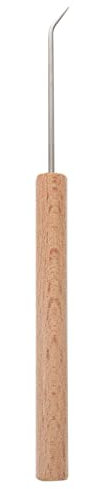 MAGICLULU Holz-häkelnadel Für Diy Stricken Und Häkeln Komfortabler Griff Abgerundete Kanten Kratzfest Wiederverwendbar Für Handwerk Zubehör