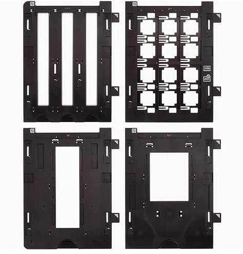 4PCS Aggiornato Photo Negative Film Guide Holder 35mm 4X5 120 135 per Perfection V800 V850 V700 V750 Scanner - con vetro