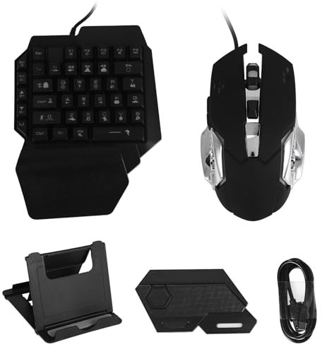 Swiixxer Gamepad Mobile für Controller Gaming Tastatur Maus Konverter Bluetooth für IOS Android Spiel Adapter, Mix SE Set