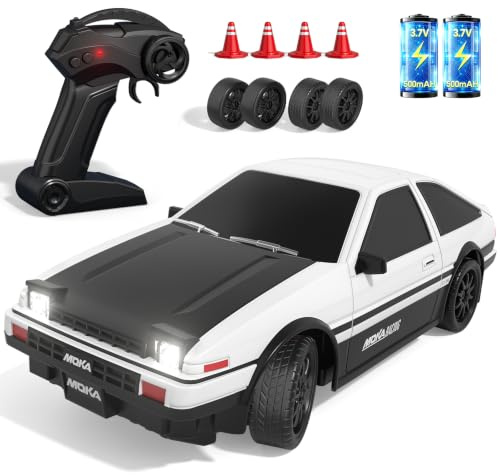 RC Drift Auto ab 6 7 8 9 10 Jahren, 1:24 Ferngesteuertes Drift Auto, 25KM/H