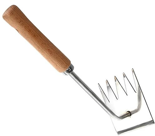 POPETPOP Attrezzo per Estirpare Erbacce Kit Diserbatore da Giardino Manuale in Acciaio Inossidabile Strumento di Rimozione Strumento di Trazione Resistente per Giardini Domestici Prati