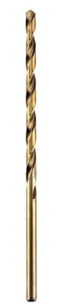 Brocas de cobalto M35, 4mm-16mm de diámetro, 400mm de longitud, broca helicoidal de acero de alta velocidad for acero inoxidable, Metal duro, hierro fundido, 1 Uds.(4mm)