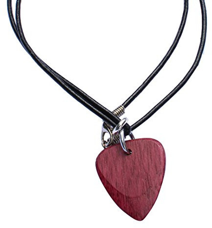 Timber Tones TTNLPUHE Necklace/Halskette Purple Heart , Luxus Plektrum/Plektren