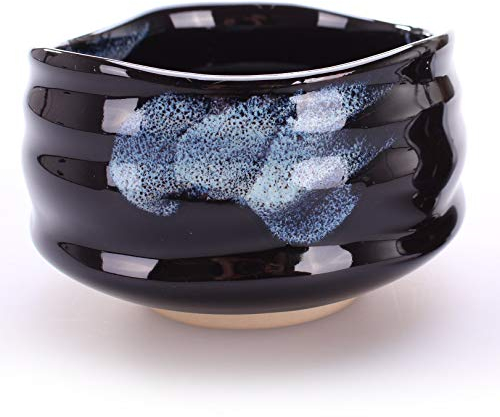 Goodwei Ciotola Matcha - Tazza di Cerimonia tè Giapponese (Burashi, Ciotola)