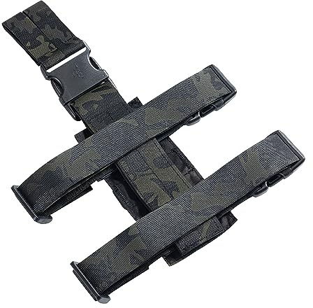 EXCELLENT ELITE SPANKER Taktisch Drop Beinholster Einstellbar Beinholster Tasche Molle beinholste für Linkes/Rechtes Bein(MCB)