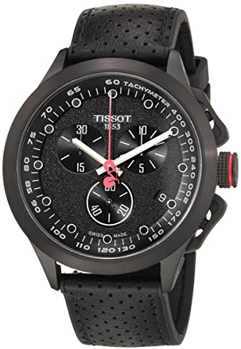 Tissot Analoge Quarzuhr für Herren mit Lederband T1354173705101