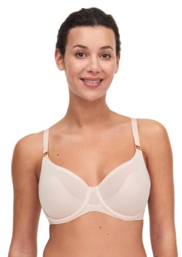 Chantelle Women's Pure Light Underwire Bra, Nude Blush, 32E