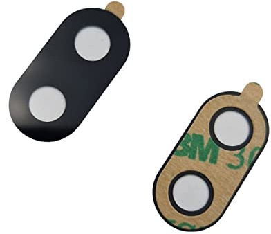 jbTec Kameraglas Ersatz mit Kleber kompatibel mit Google Pixel 6a - Kamera Glas Camera Linse Glass Lens Schwarz