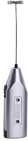 MOBAAK Montalatte Montalatte Portatile Mini Frullatore Miscelatore Portatile per Bevande Frullino per Le Uova A Batteria Cappuccinatore
