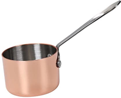 FELTECHELECTR Taza De Salsa Para Bistec Taza Para Condimentos De Acero Inoxidable Mango Recipiente Para Salsa Para Cocinas y Restaurantes