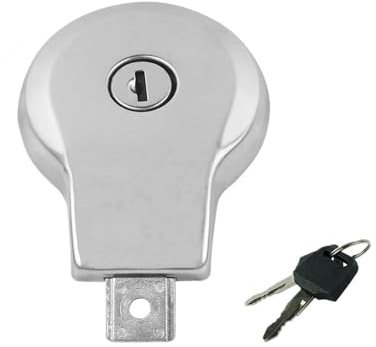 TBUOIUE Tankverschluss Motorrad Kraftstoff Tankdeckel Abdeckung Für Y&AMAHA SR125 SR185 SR250 Vstar XV250 2007-2010 Für Virago XV400 XV535 XV700