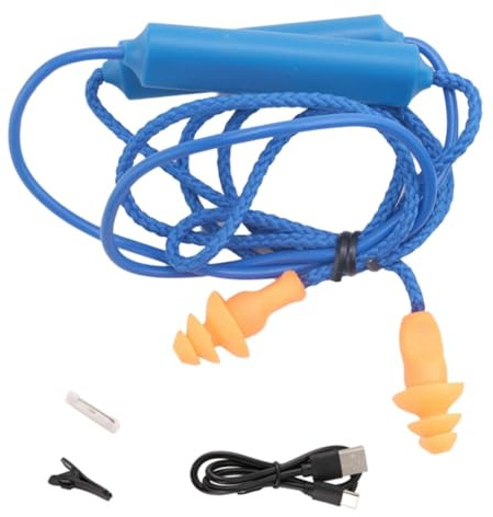 Louttary Bouchons d'oreille Bluetooth D'Écouts pour Le Travail, Suppression du Bruit, Protection Auditive, Chantiers de Construction, Lieux Bruyants