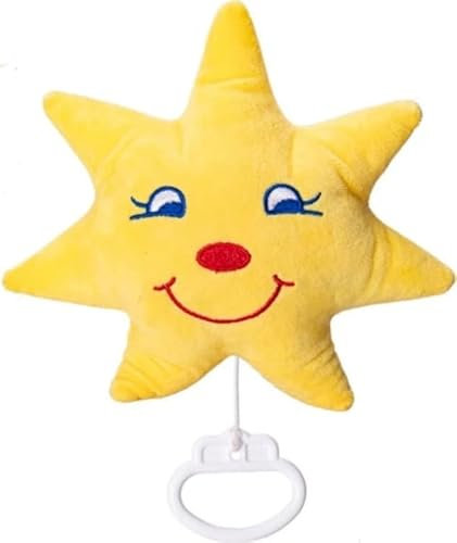 Sonnenschein Musik Klockel, Plüsch Sonne Spieluhr, Gelb
