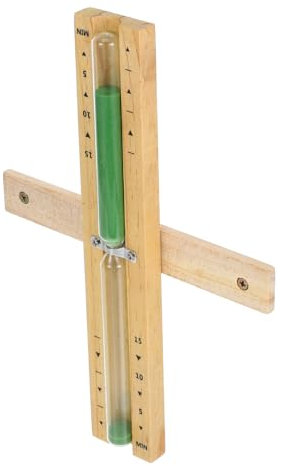 COLLBATH -Sanduhr Für Sauna Sauna-Timer- Holz-Sanduhr Minuten-zeitverfolgung Kleiner Timer Für Haushalt Küche