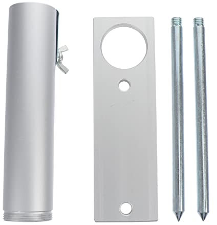 SEWOART Ombrellone Spike Ancoraggio Esterno Ombrellone da Cortile per Terreno Sciolto Accessorio per Spiaggia Giardino Campeggio