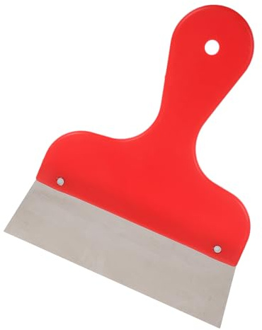 COHEALI Removedor de Papel Tapiz de Acero Inoxidable Alisador y Cortador de Bordes para Decoración de Paredes Herramienta Manual para Instalar y Quitar Papel Tapiz Bricolaje y