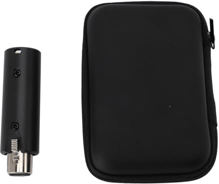 Preamplificador de micrófono dinámico SustVita + amplificador de micrófono de 35 dB con circuito de bajo ruido, requiere alimentación de 48 V para una ganancia limpia en