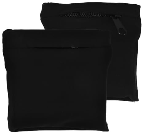 FOMIYES 2 Stück Pack Unisex Handgelenktasche mit Reißverschluss Schweiß und Regenbeständig Leichte Sportarmbandtasche für Laufen Radfahren und Fitness Praktische Geldbörse fürs Handgelenk