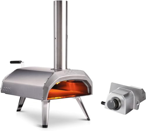 Ooni Karu 12 Multi-Fuel Pizza Oven - Essential Pizza Oven Bundle
