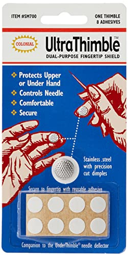 Colonial Needle Ultra Thimble-8/Pkg