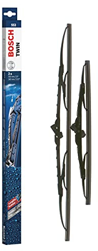 Tergicristalli Bosch Twin 553, Lunghezza 550mm/340mm, 1 set per parabrezza anteriore