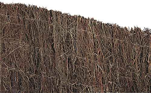 VERDELOOK | Arella in Erica Naturale Spessa 1.5 cm Circa, 1x5 m, per Decorazioni e recinzioni, Copertura in Erica