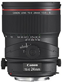 Canon TS-E 24mm f/3.5L II Ultra Wide Tilt-Shift Lens for Canon Digital SLR Cameras