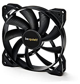 Pure Wings 2 PWM Haute Vistesse Ventilateur Boitier, 12cm Taille, Noir