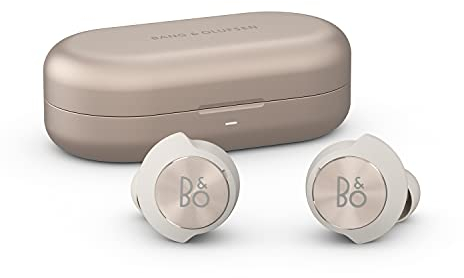 Bang & Olufsen Beoplay EQ - Wireless Bluetooth Active Noise Cancelling In-Ear Earphones with 6 Microphones, Playtime Up to 20 Hrs, Lightweight Earbuds + USB-C Cable, Alu Charging Case - Sand