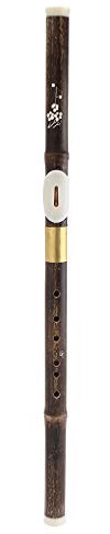 Bambusflöten Bambusflöte 6 Löcher G Key chinesische traditionelle vertikale shichiku Bambus Flöte Bawu for Holzwind Musical Bambus Flöte C-Flöte Musikinstrument