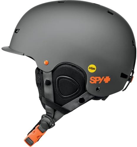 SPY+ Lil Galactic MIPS Matte Gray SPY for Life S 48-51 cm - Casques de Ski - Gray Spy for Life - Taille S, Unisexe - Enfant