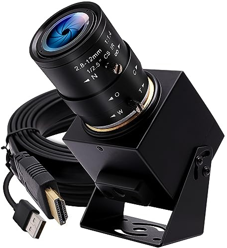 IFWATER 1080P HDMI Camera 4K USB Webcam for Live Streaming 30FPS 4X Optical Zoom Lens USB HDMI Simultaneous Output Video Camera Close-up PC Camers Plug and Play for Linux Raspberry Pi Jetson Nano