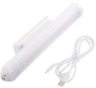 Beavorty Spiegelfrontleuchte Mit Led-Beleuchtung Für Make-up-Spiegel Wiederaufladbar Über USB Tragbar Und Installieren Für Schminktisch Und Reisen