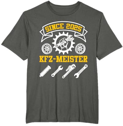 KFZ MEISTER SINCE 2026 Lustiges Meisterprüfung Geschafft T-Shirt