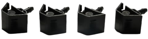 Enwye 4 ugelli lavavetri per Qashqai J10 J11 2007-2018, Getto di spruzzo lavavetri Compatibile con 28932JD000 289306MA0A