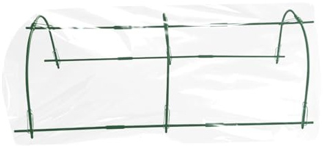 Qiwieod de Jardín para Parterres Elevados,Túnel de Cultivo para Parterres | Estructura Multifuncional para Jardín Exterior Parterre y Macizo de Flores | Exterior Césped y Bancales