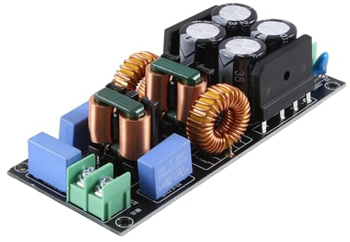 Elydiva Leistungsfilterplatinenmodul, Filter, AC-Netzreinigung, HiFi-Audio, Rauschen, 10 A, Langlebig, Einfache Installation, Einfach zu Bedienen