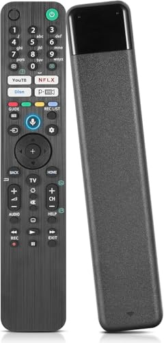 Telecomando di ricambio per TV Sony Bravia, telecomando universale con funzione vocale, compatibile con RMF-TX300E/RMF-TX500E