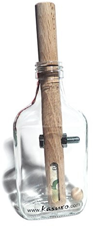 kasuro Flaschensafe Schraube Geldgeschenke Verpackung | Made in Germany, perfekt für Weihnachten, Hochzeit, Konfirmation, Kommunion, Jugendweihe, Geburtstag